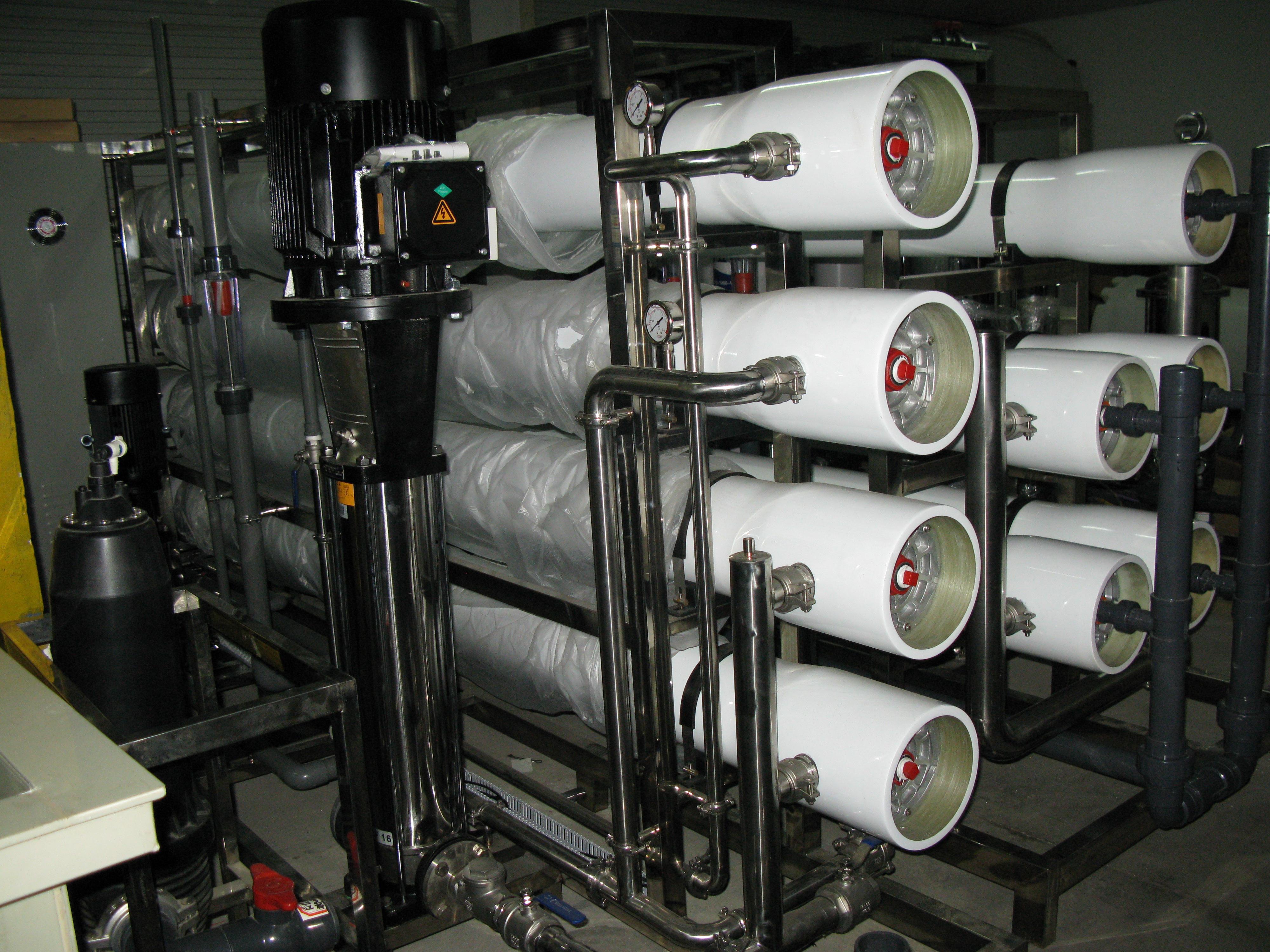 Water purification reverse osmosis water plant.JPG